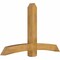 Ekena Millwork Bellingham Rough Sawn Timber Gable Bracket, Western Red Cedar, 72"W x 45"H x 6"D x 6"F, 15/12 Pitch GBW072X45X0606BEL00RWR - alternate 3